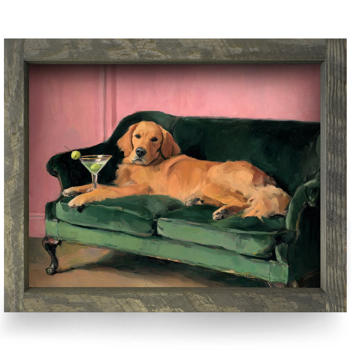 Rustic Brown frame