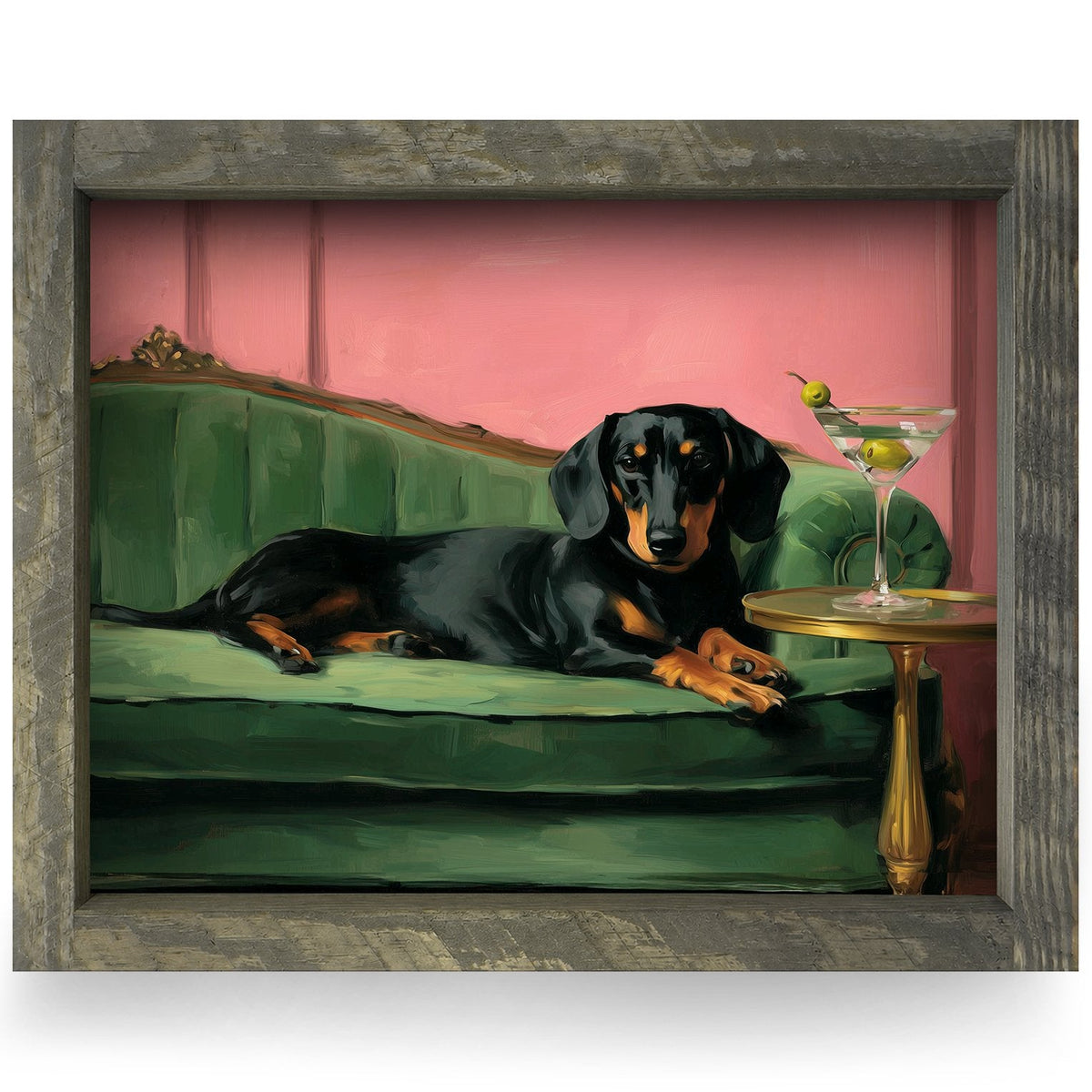 Rustic Brown frame