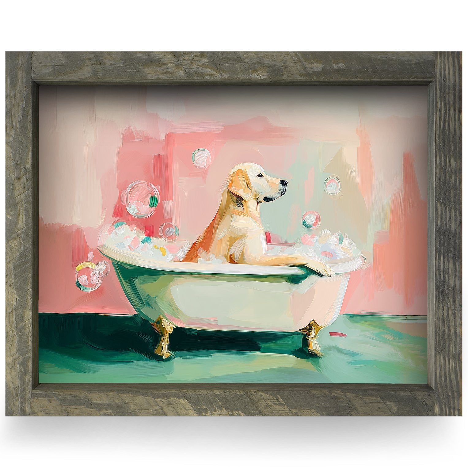 Rustic Brown frame