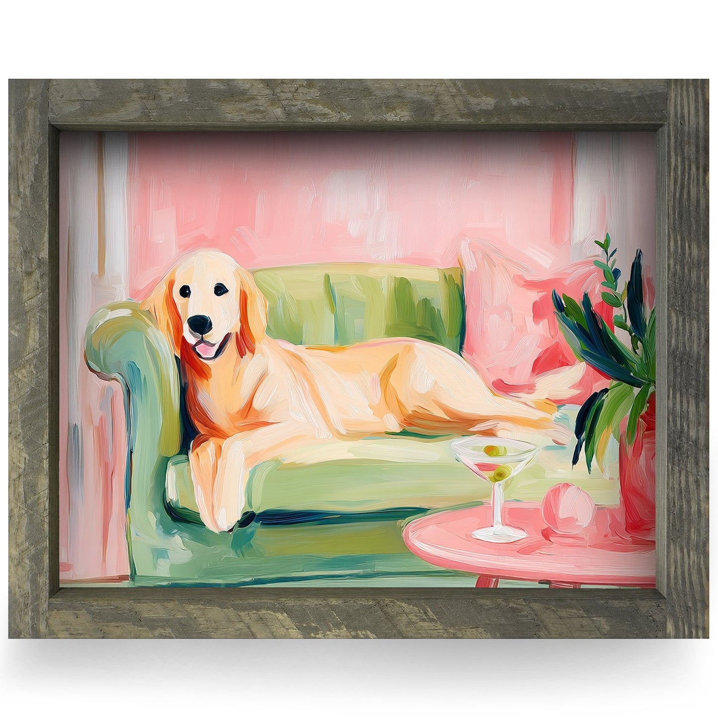Rustic Brown frame