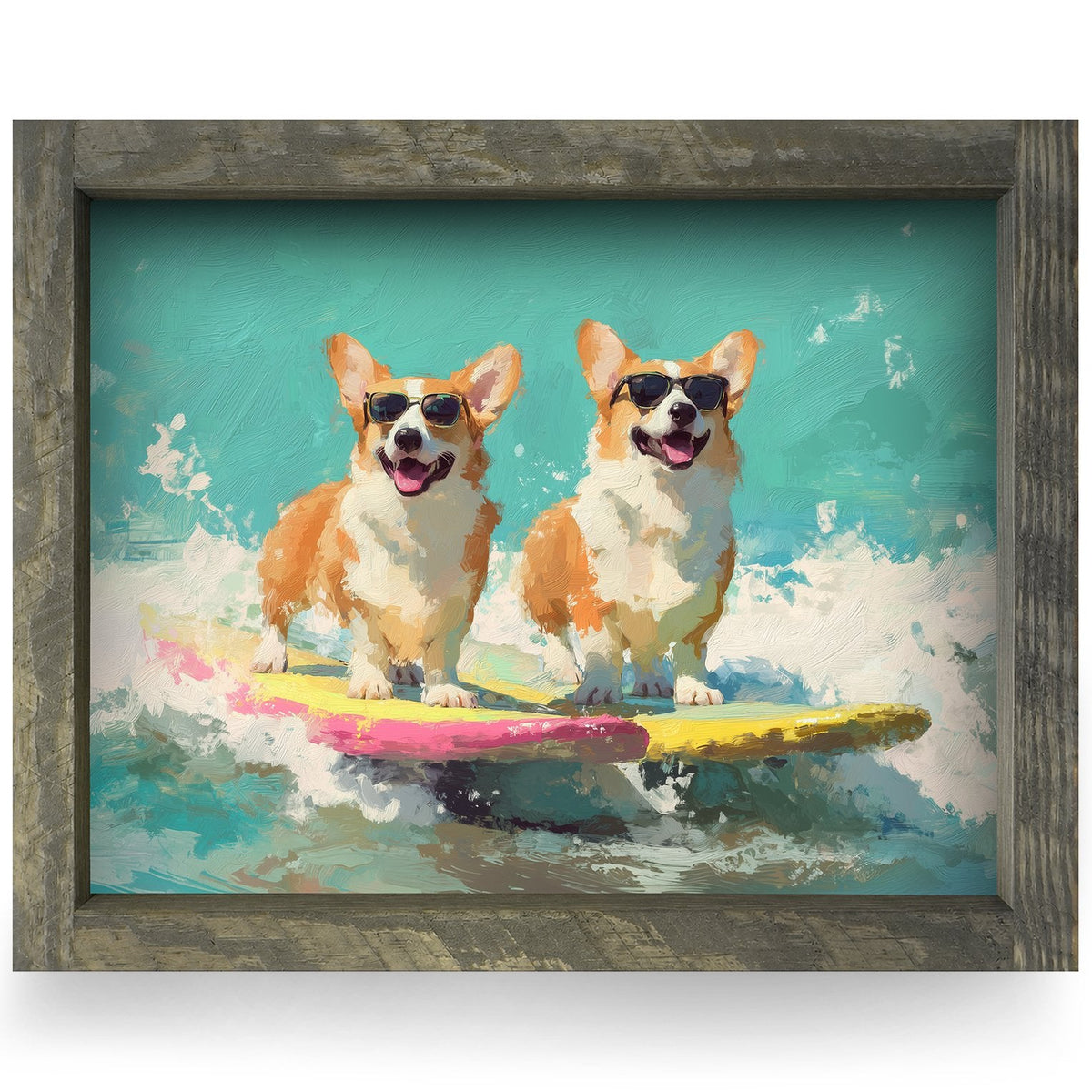 Rustic Brown frame