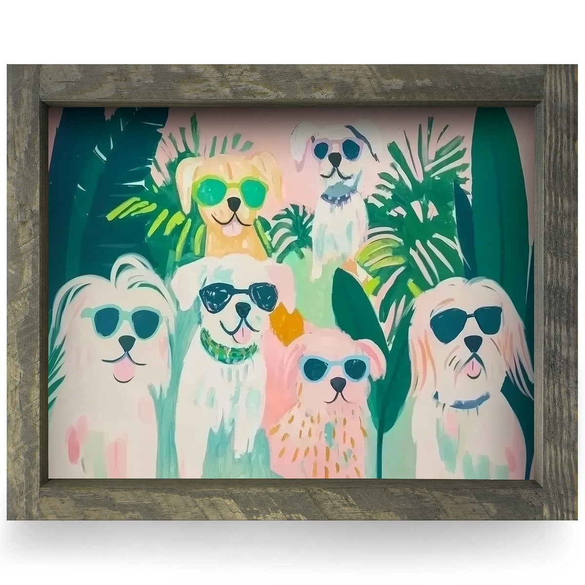 Rustic Brown frame