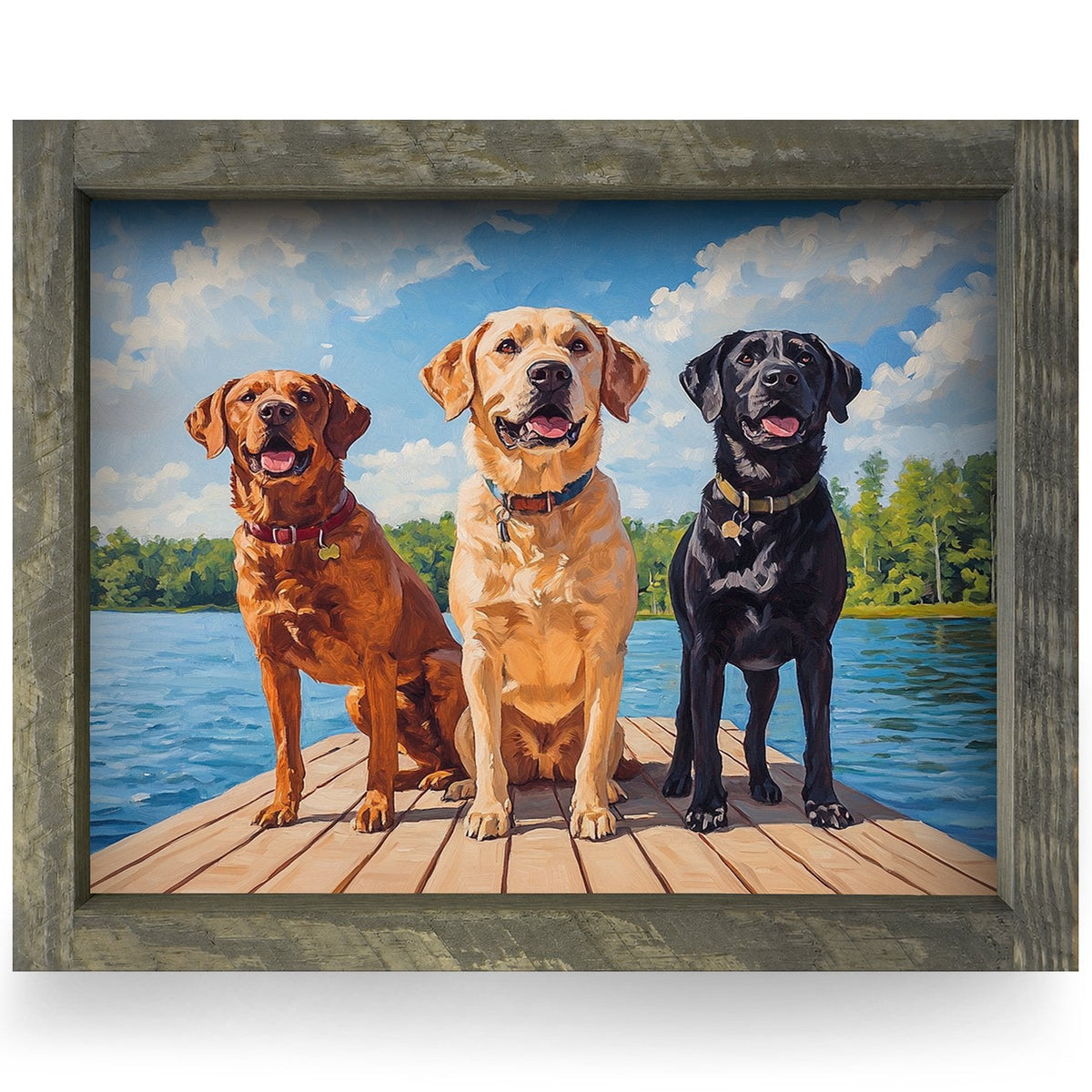 Rustic Brown frame