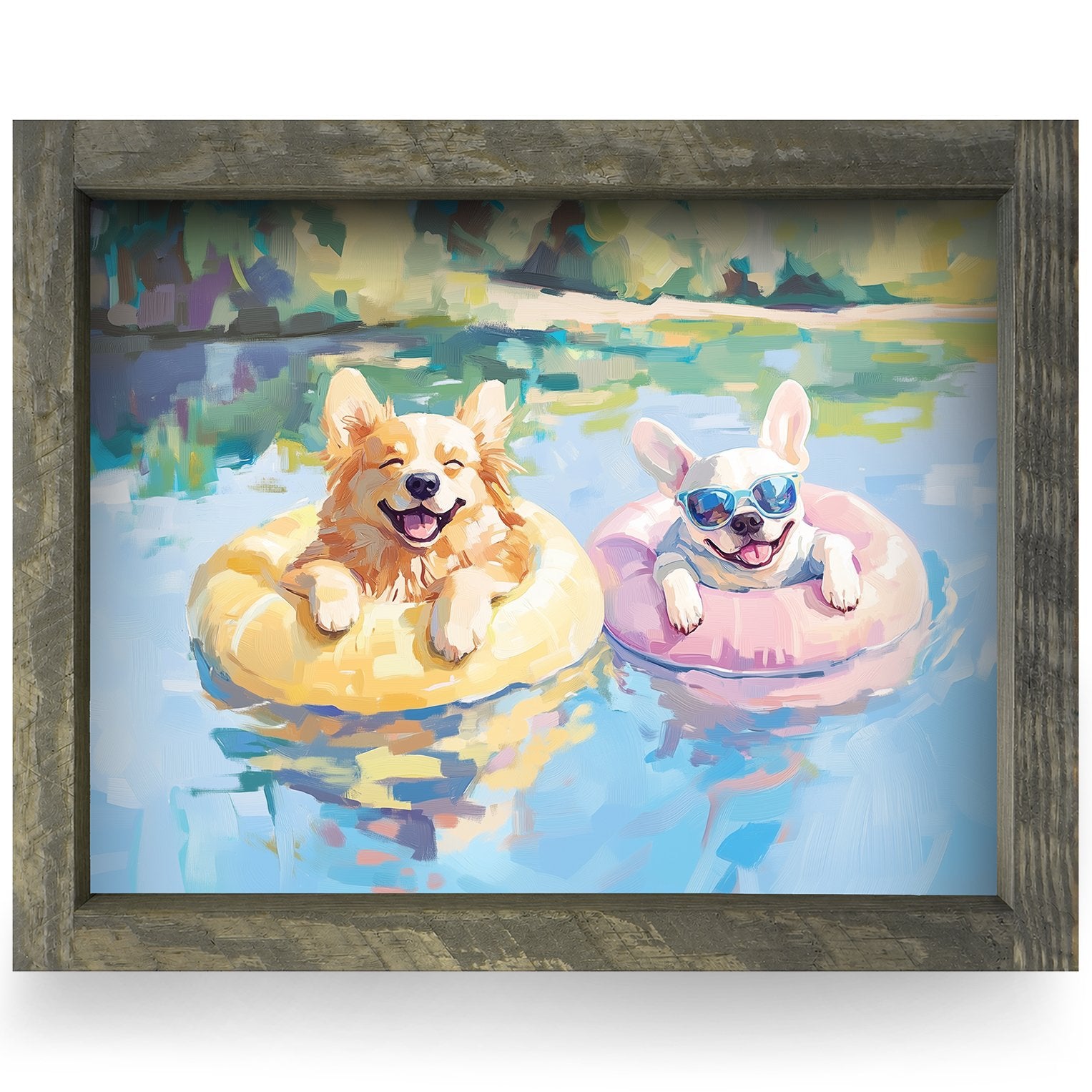 Rustic Brown frame