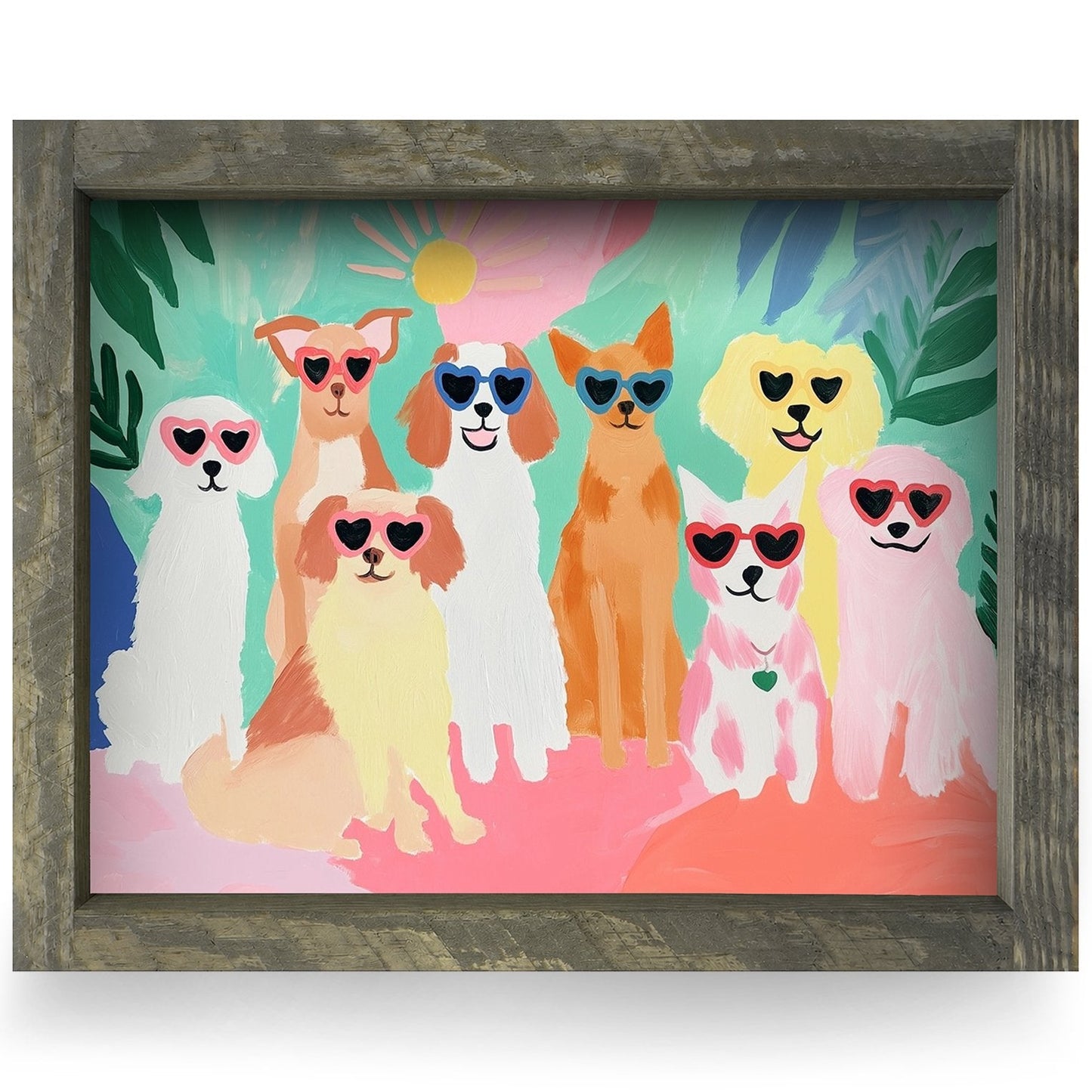 Rustic Brown frame