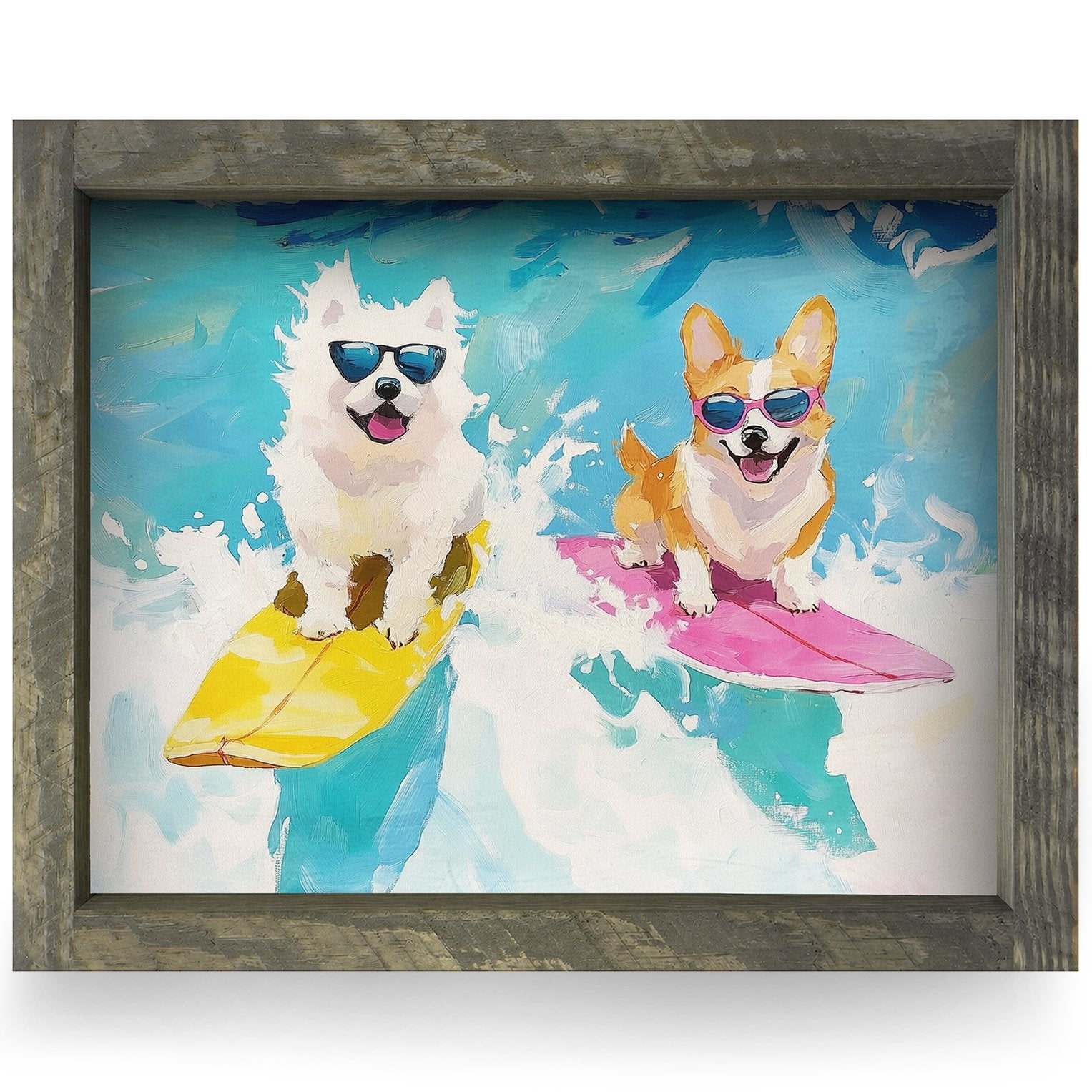 Rustic Brown frame