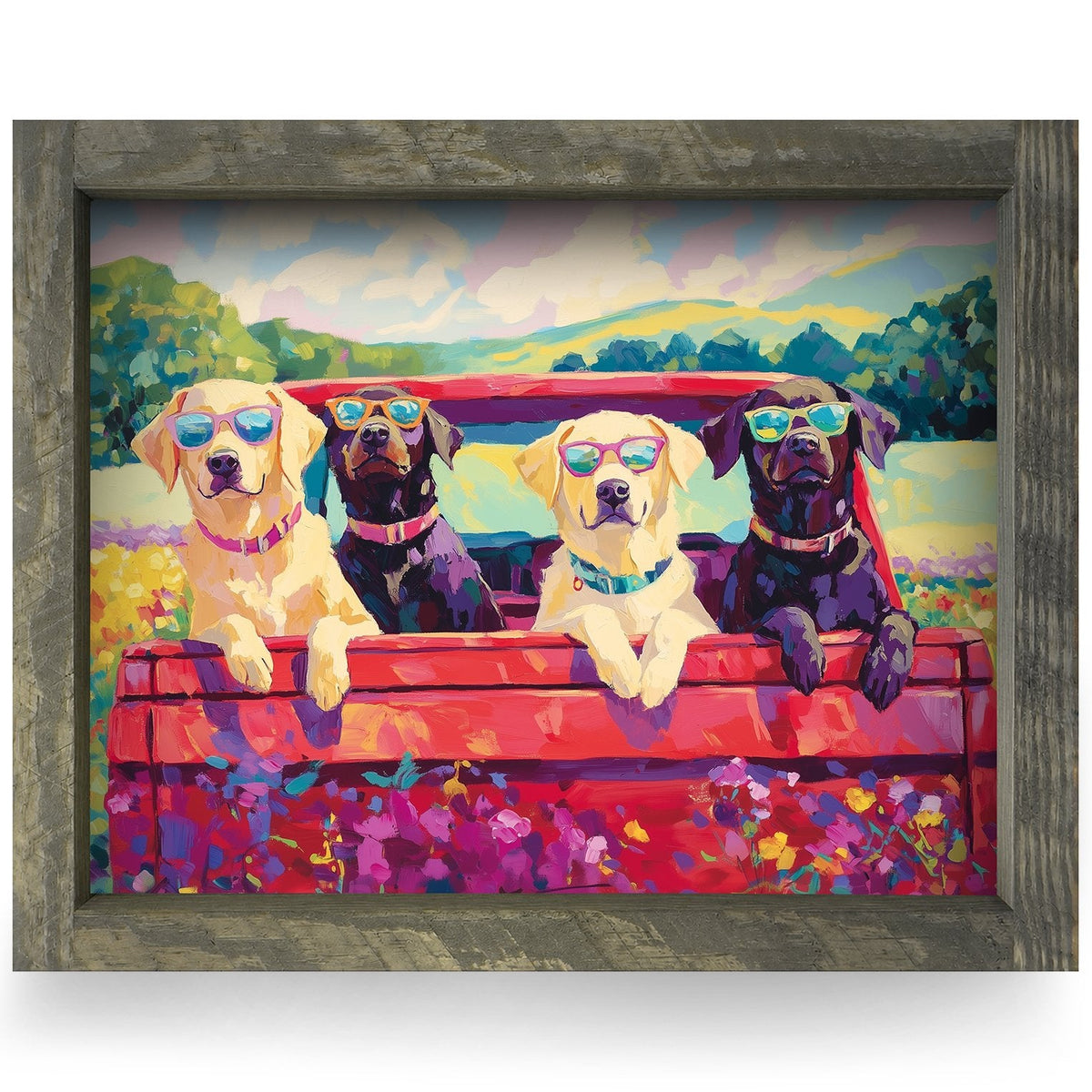 Rustic Brown frame
