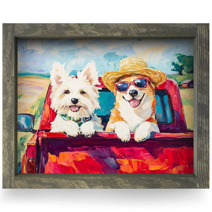 Rustic Brown frame