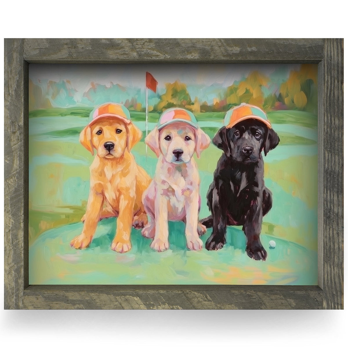 Rustic Brown frame