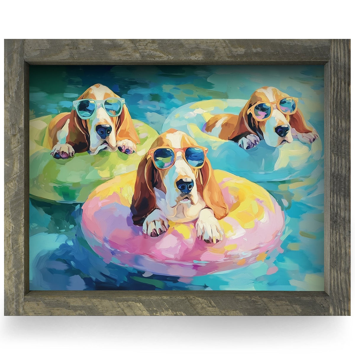 Rustic Brown frame