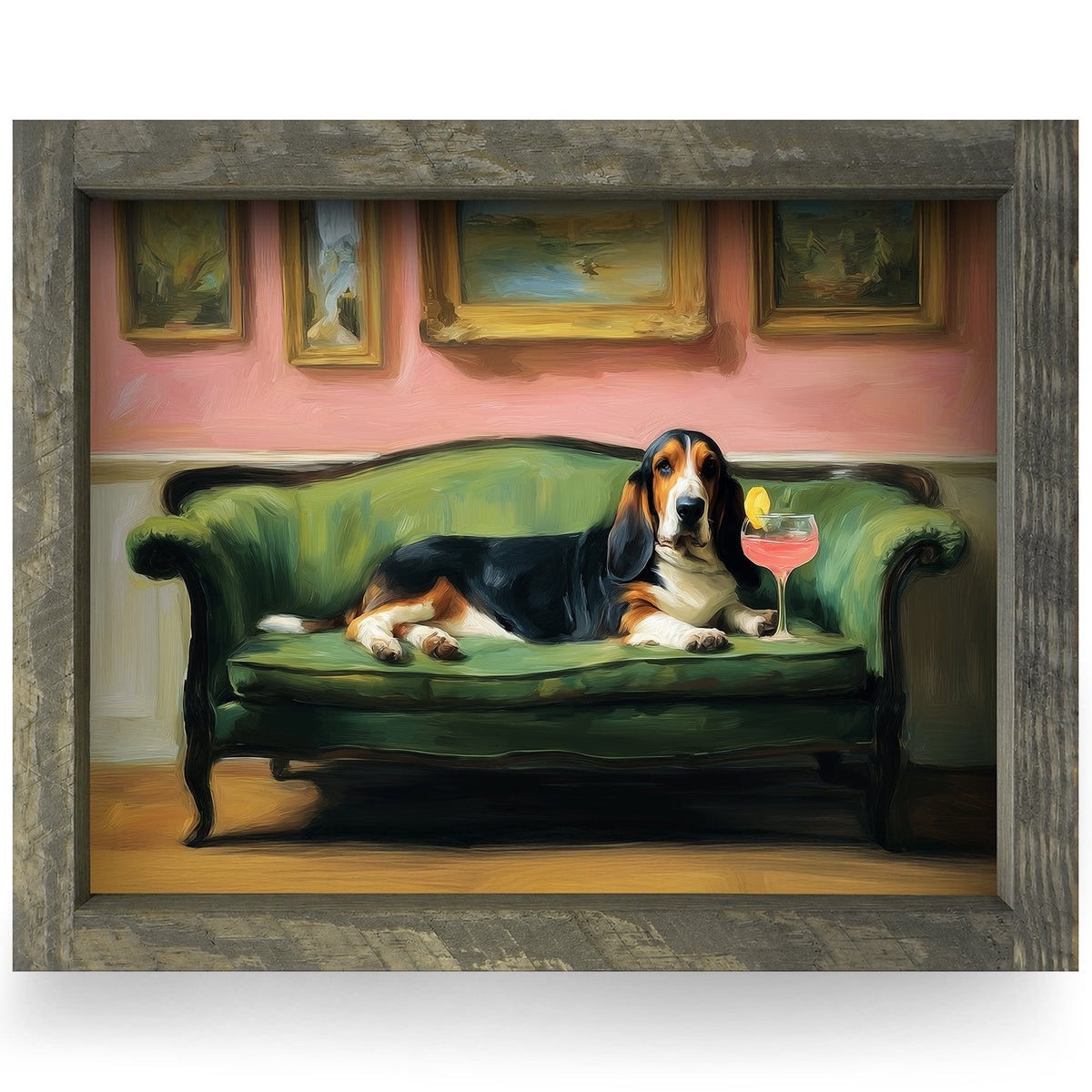 Rustic Brown frame