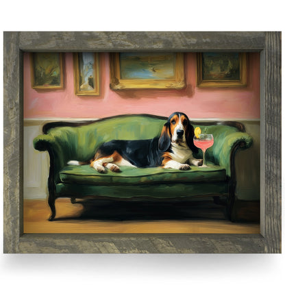 Rustic Brown frame