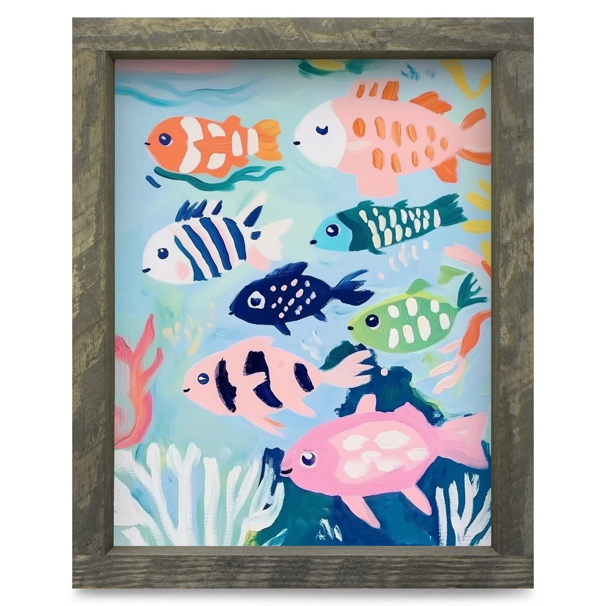 Rustic Brown frame