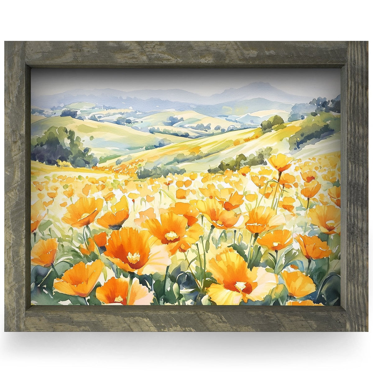 Rustic Brown frame
