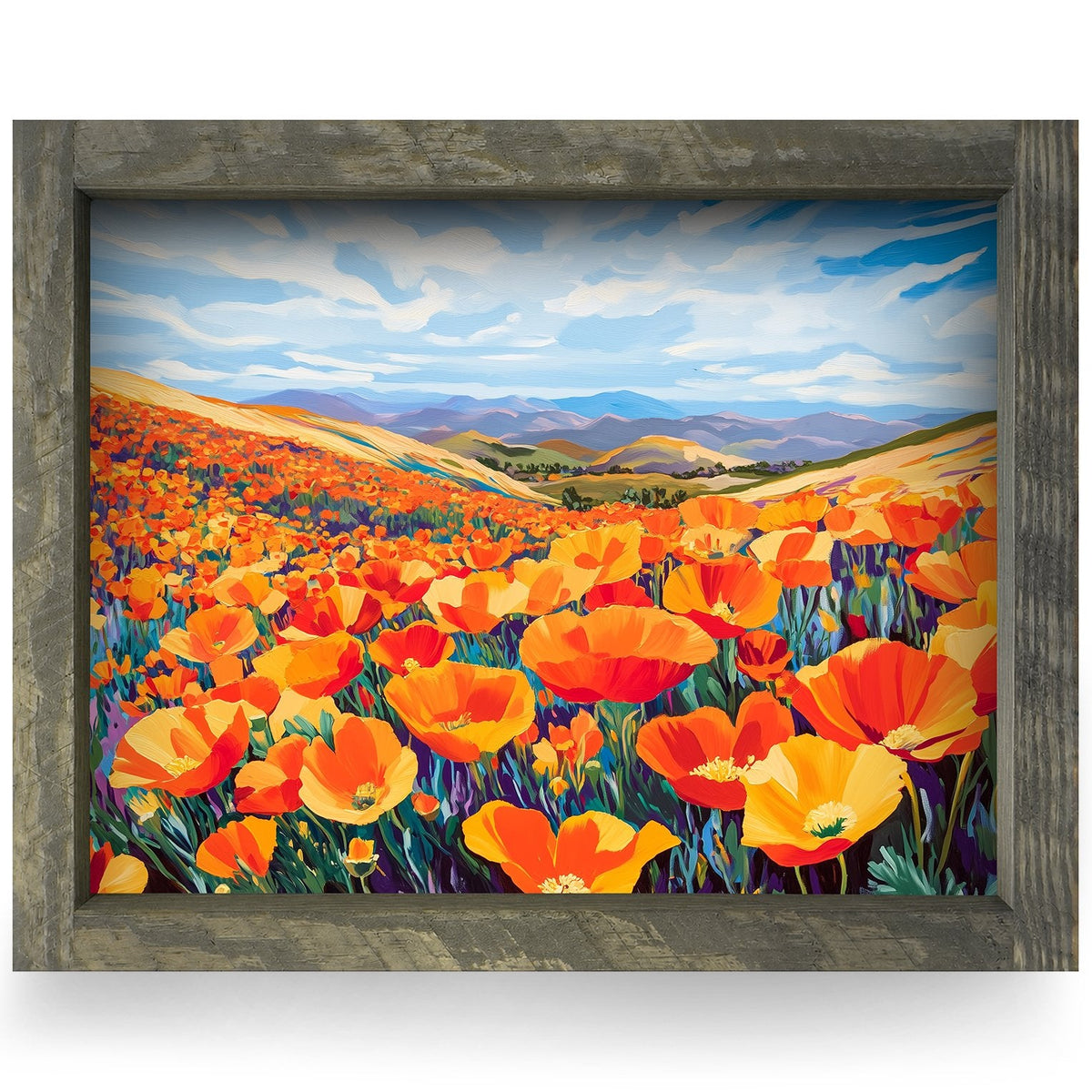 Rustic Brown frame