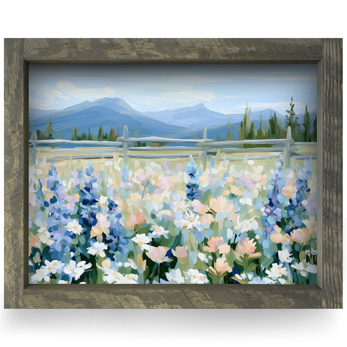 Rustic Brown frame