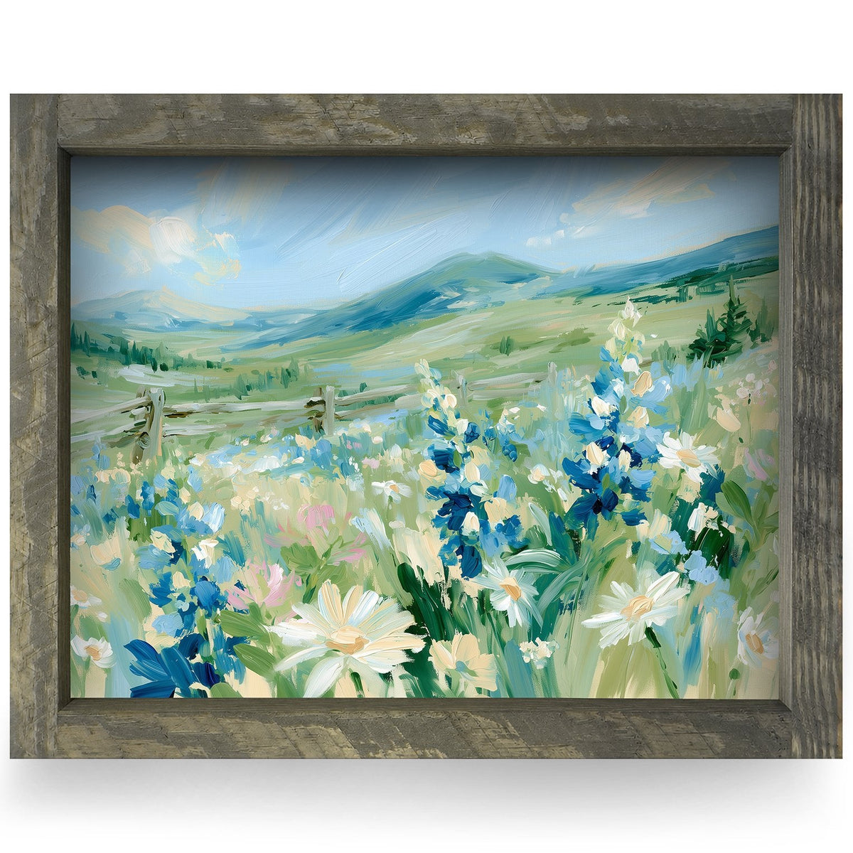 Rustic Brown frame