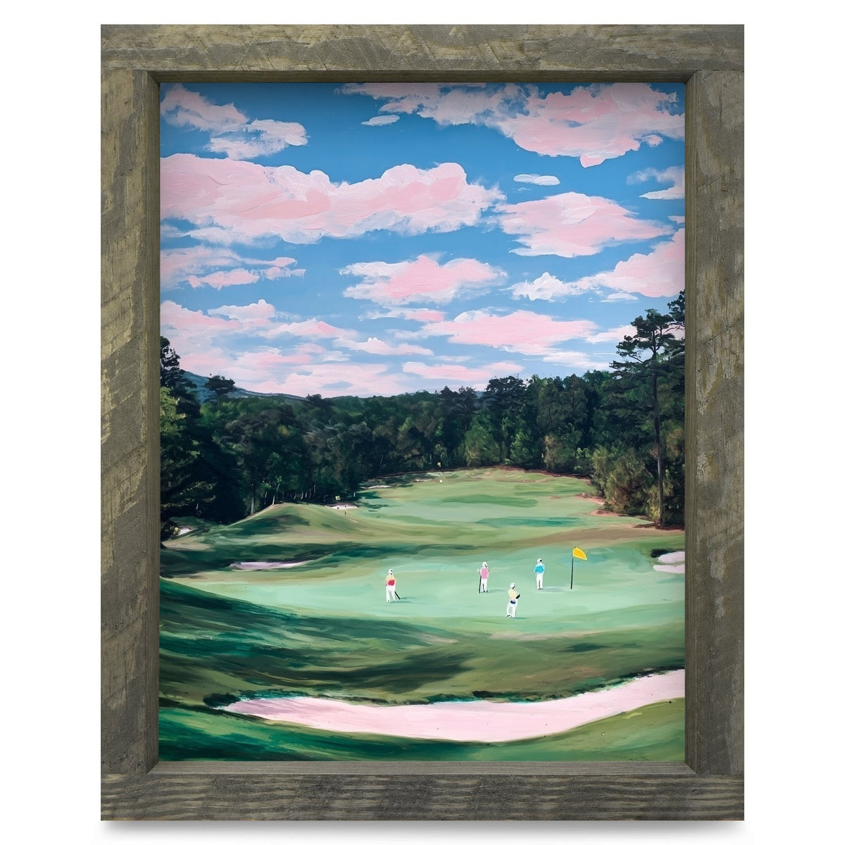 Rustic Brown frame