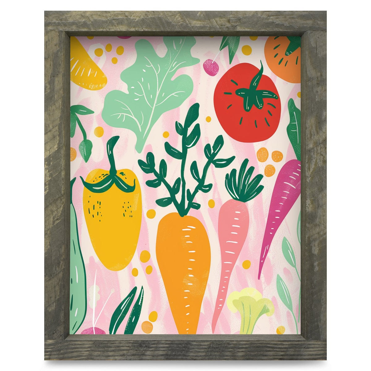 Rustic Brown frame