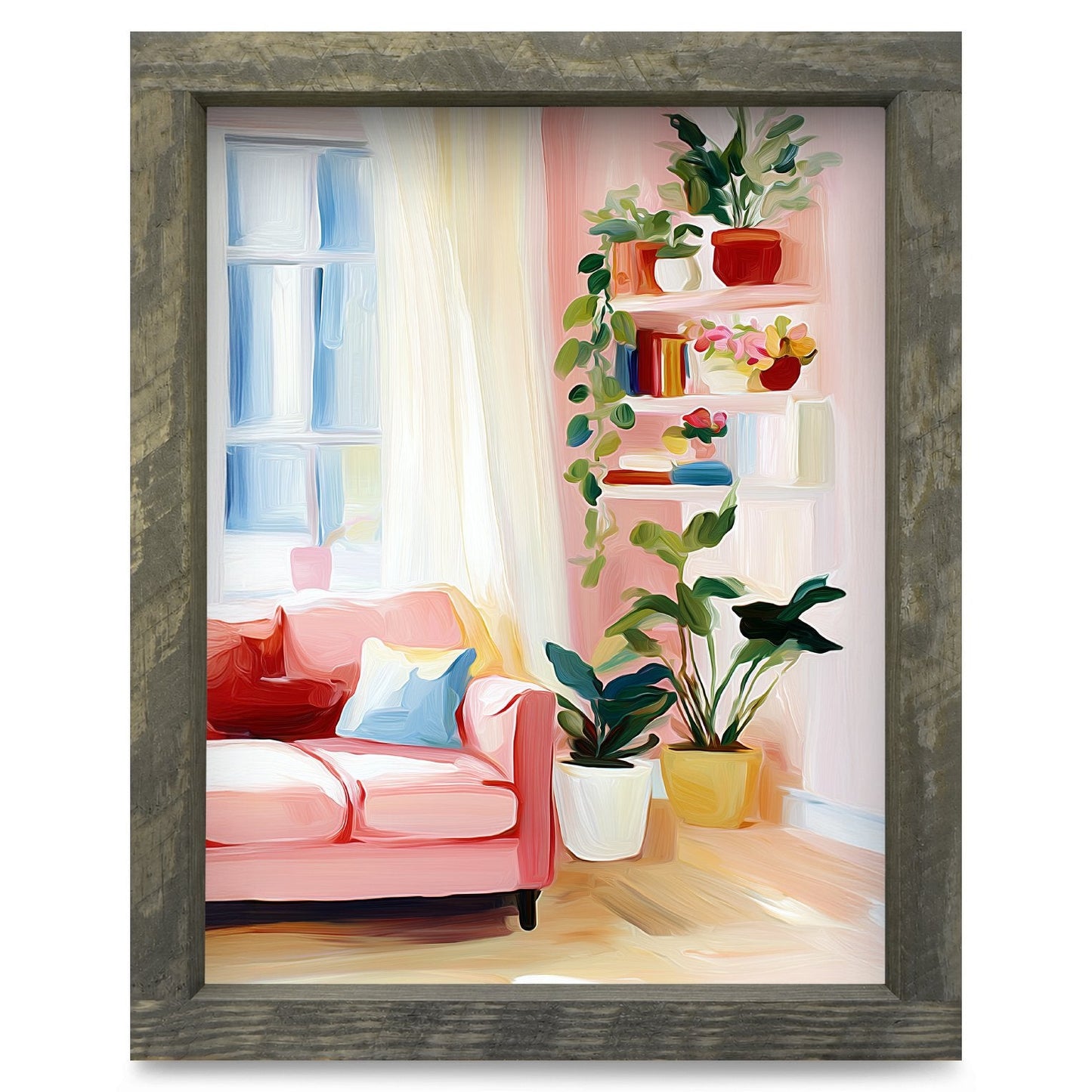 Rustic Brown frame