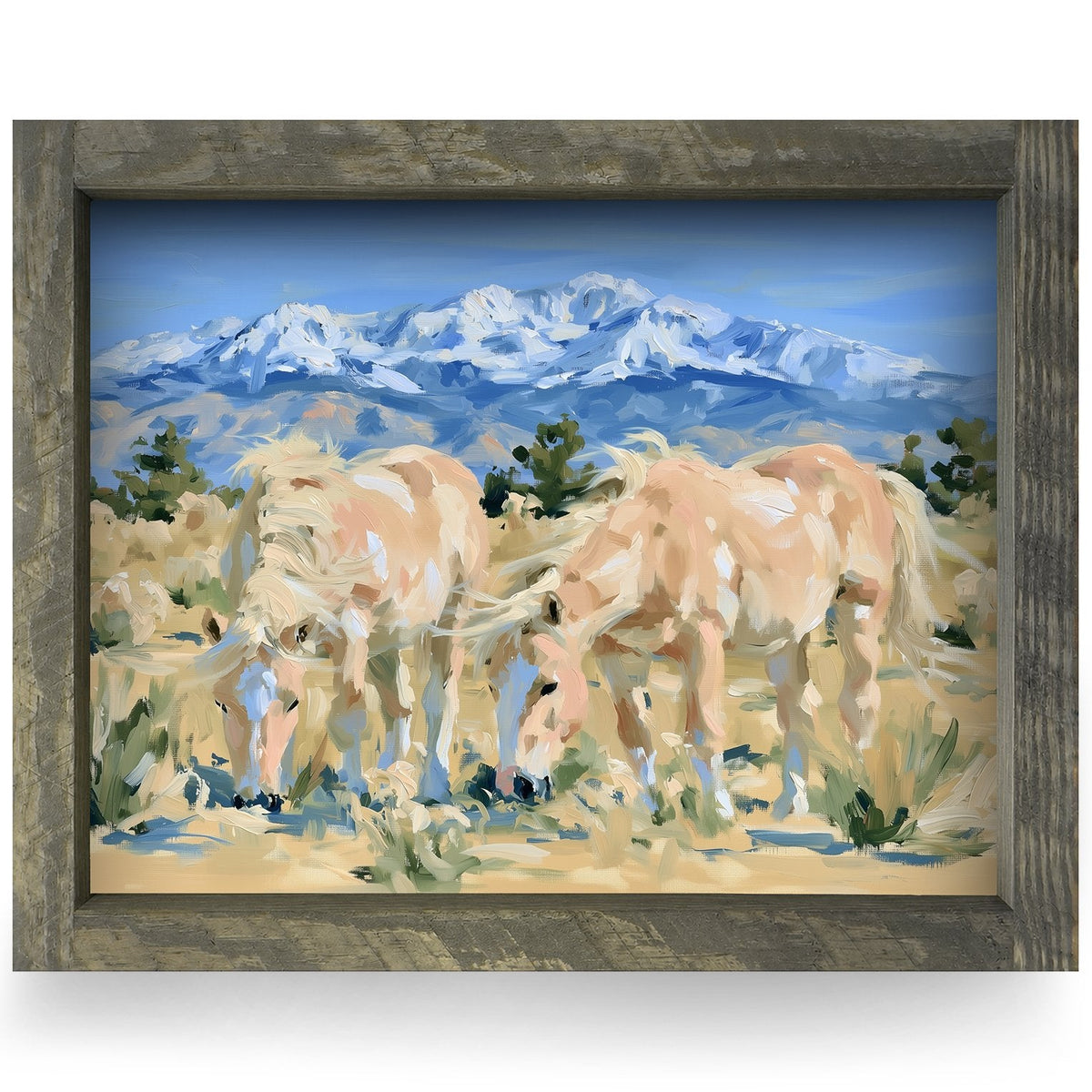 Rustic Brown frame