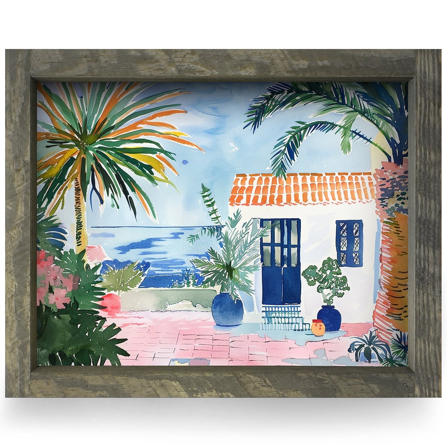 Rustic Brown frame