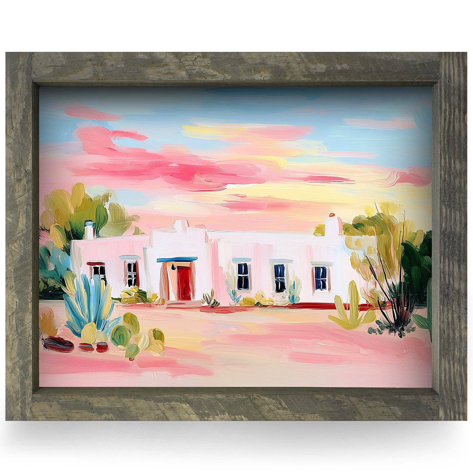 Rustic Brown frame