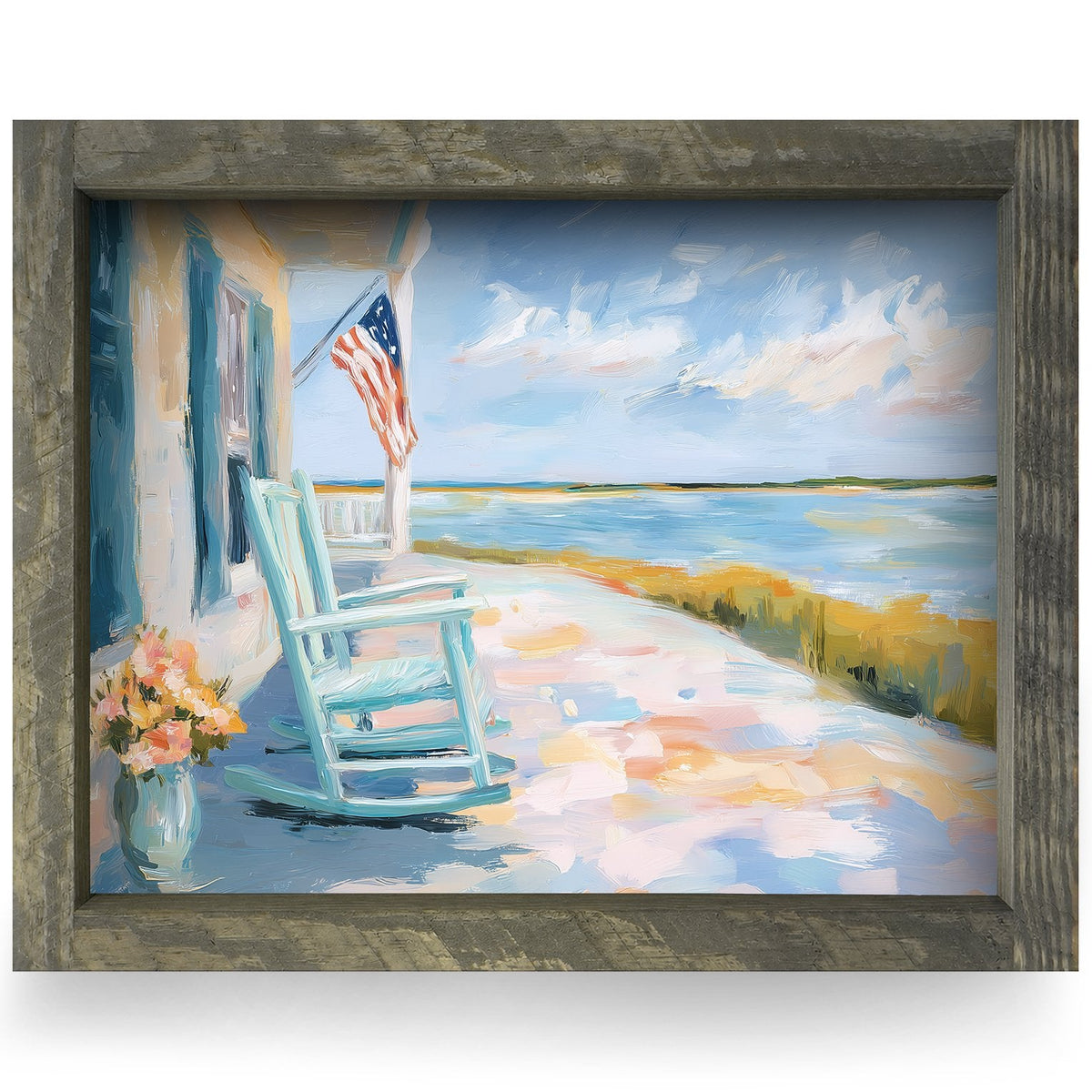 Rustic Brown frame