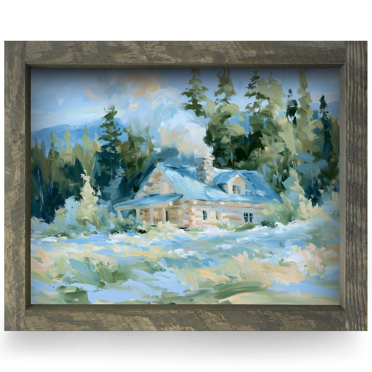 Rustic Brown frame