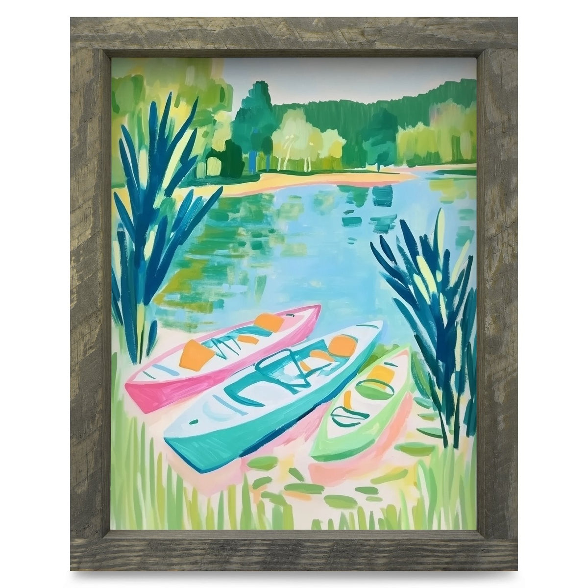 Rustic Brown frame