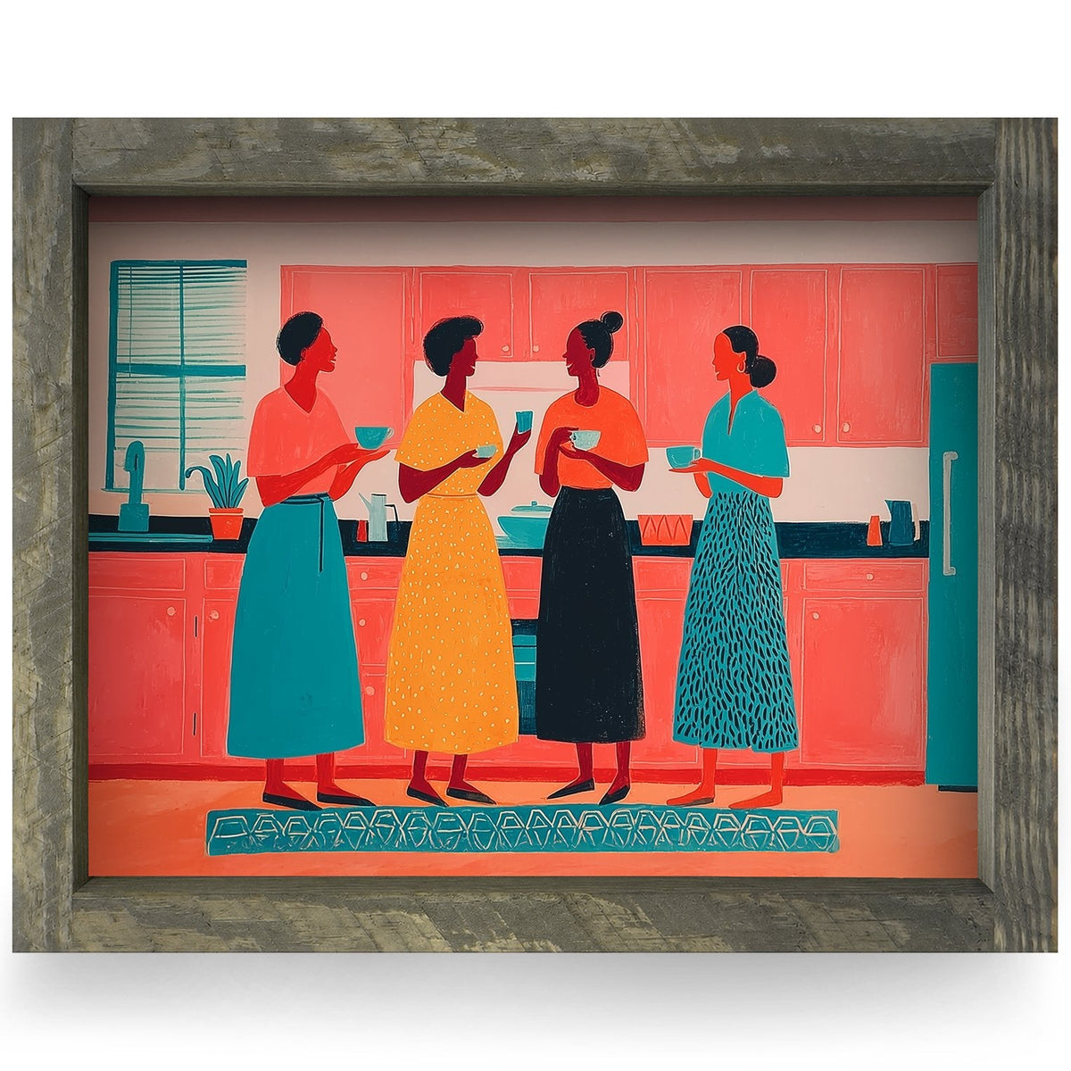 Rustic Brown frame
