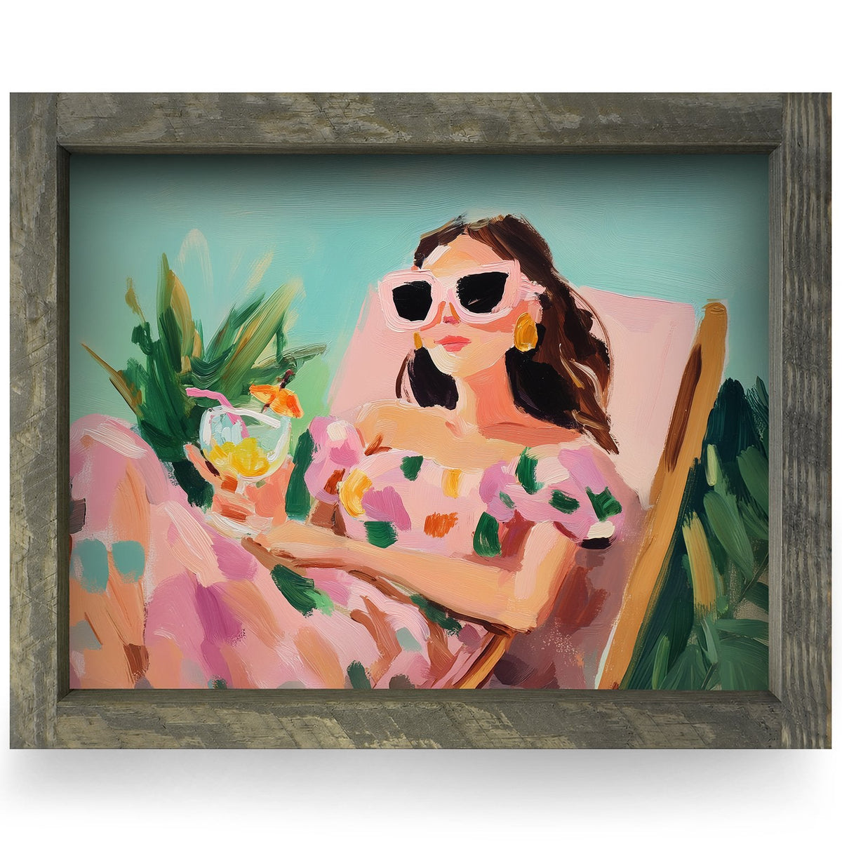Rustic Brown frame
