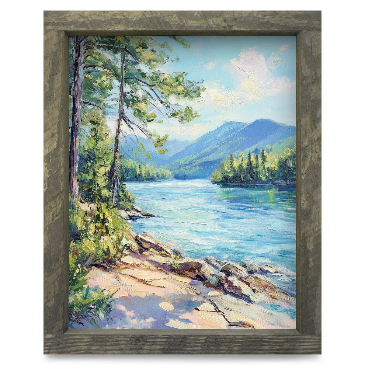 Rustic Brown frame