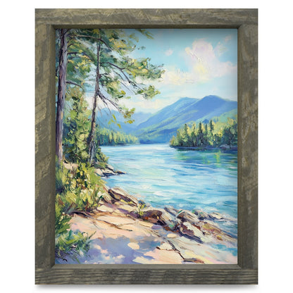 Rustic Brown frame