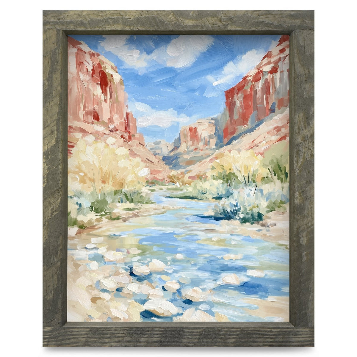 Rustic Brown frame