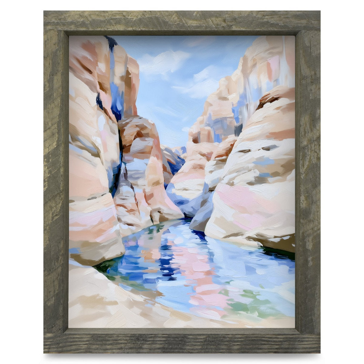 Rustic Brown frame