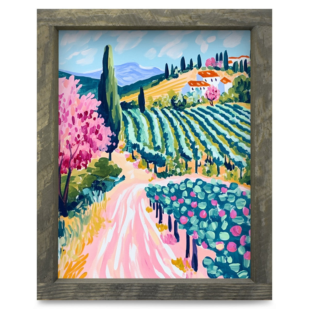 Rustic Brown frame