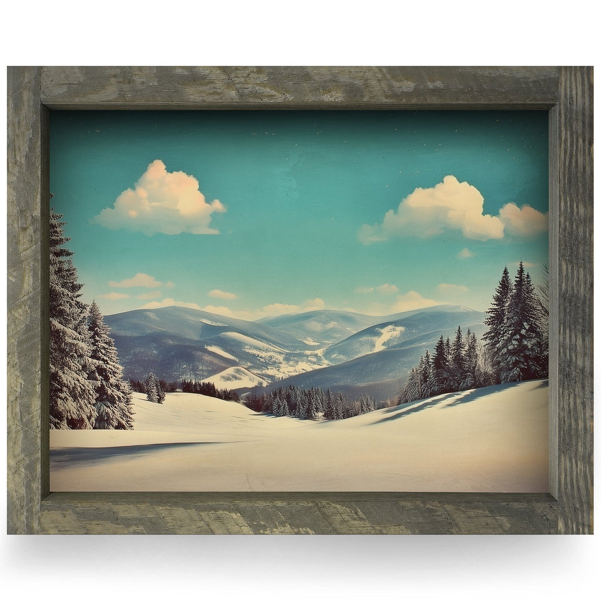 Rustic Brown frame