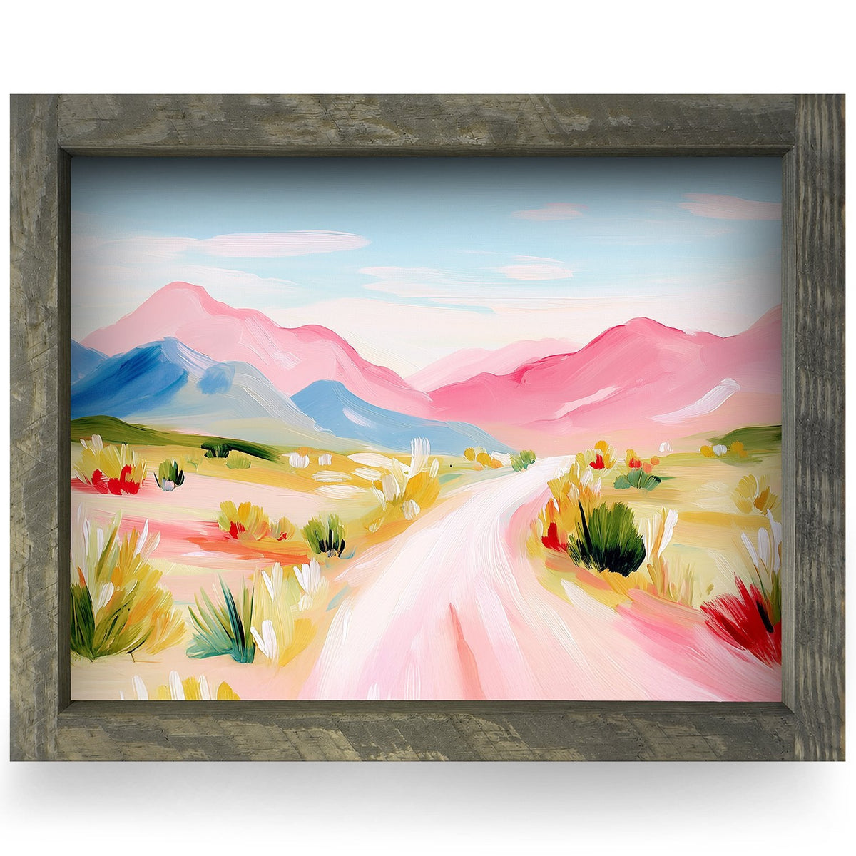Rustic Brown frame