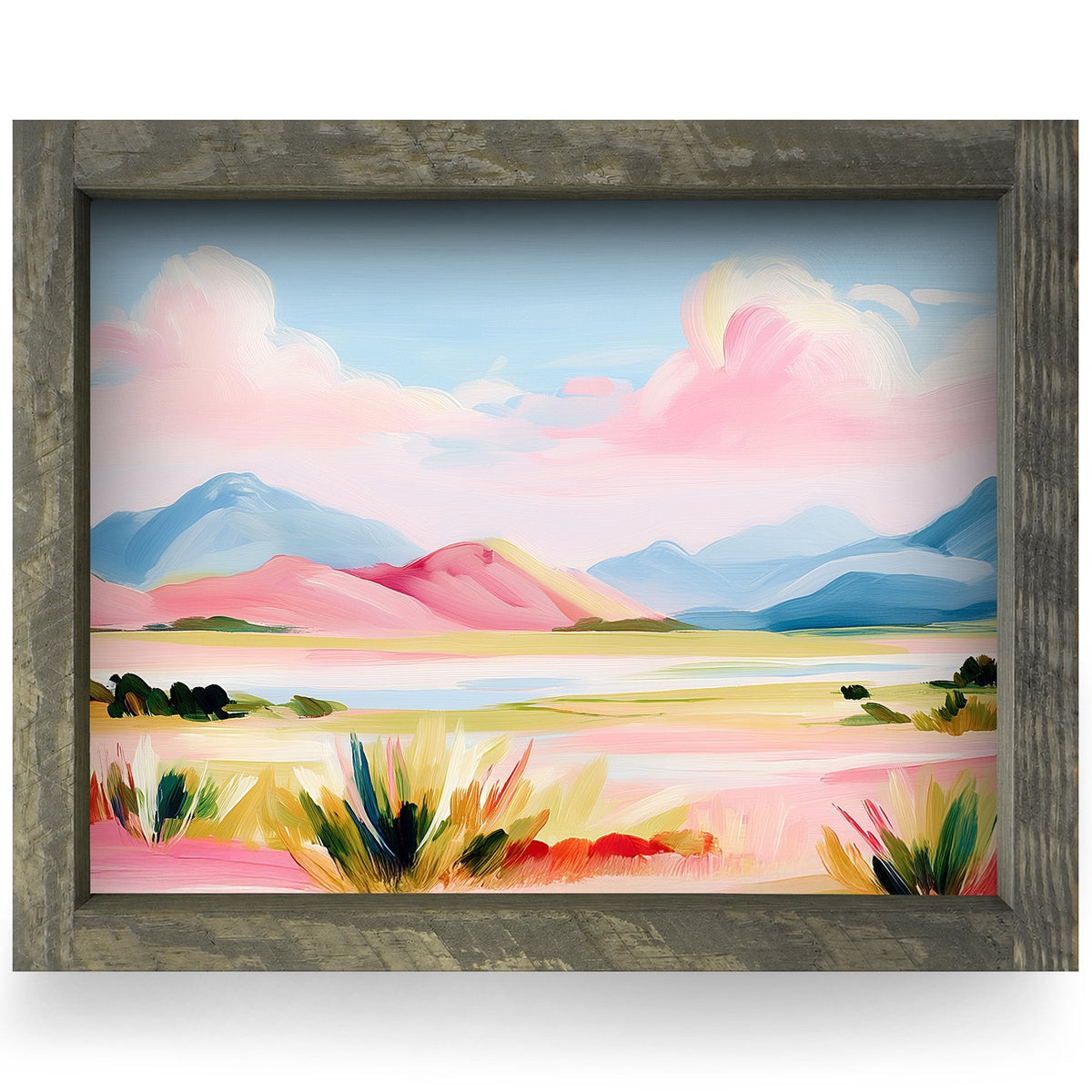 Rustic Brown frame