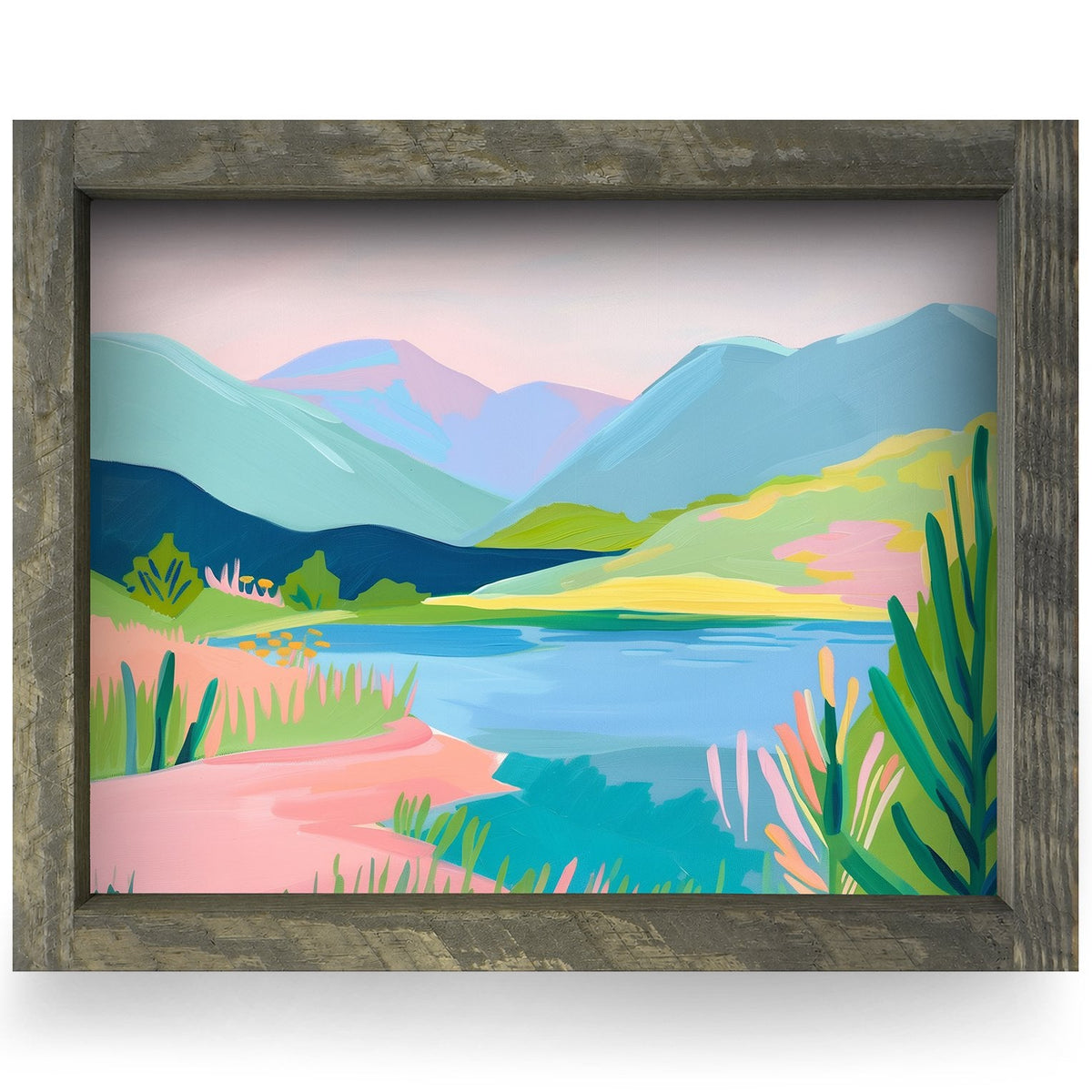 Rustic Brown frame