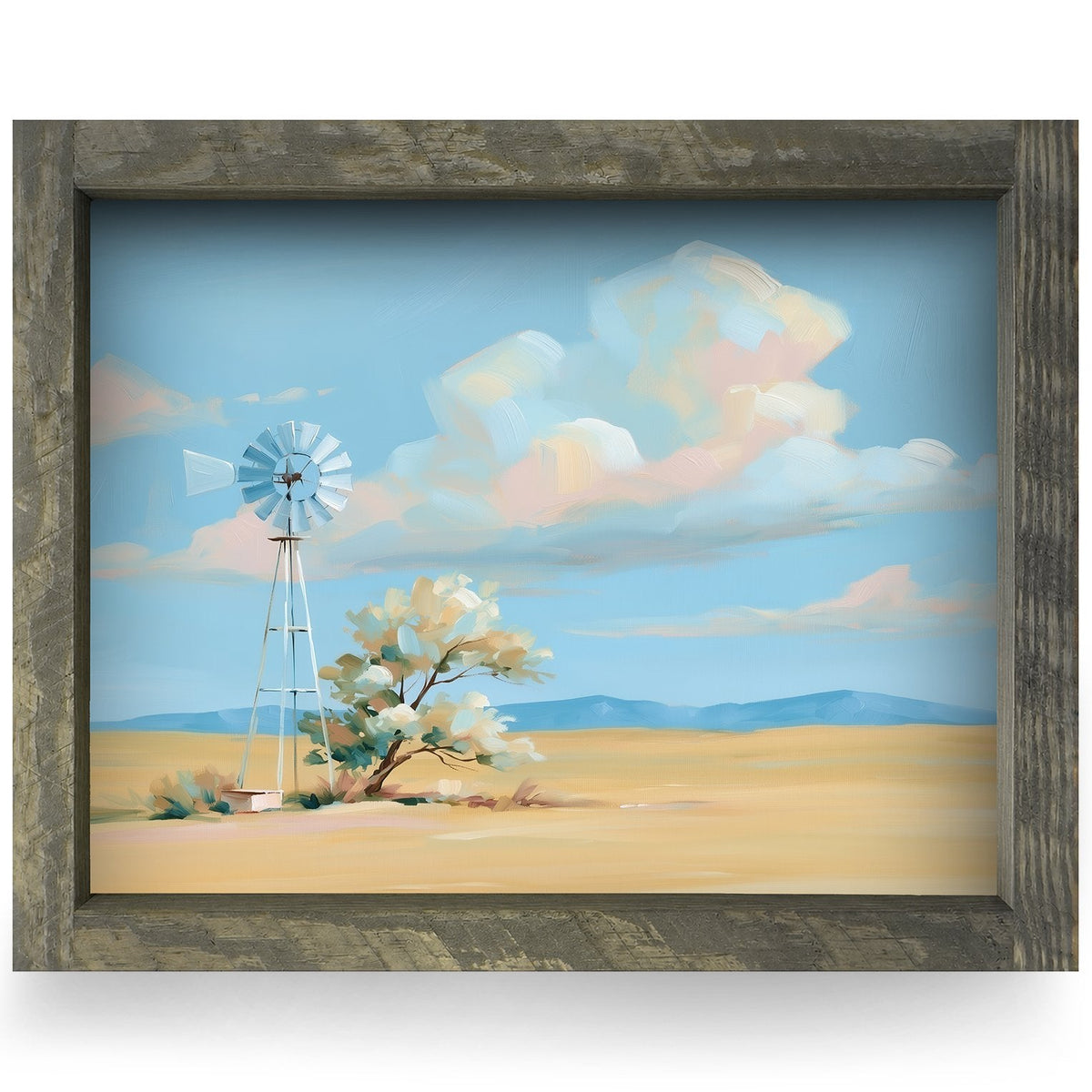 Rustic Brown frame