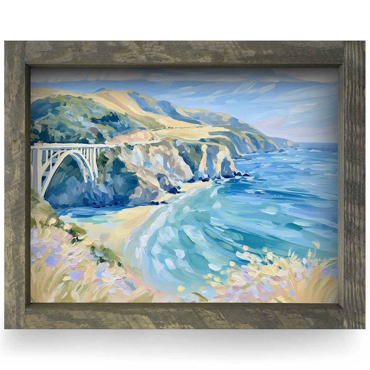 Rustic Brown frame