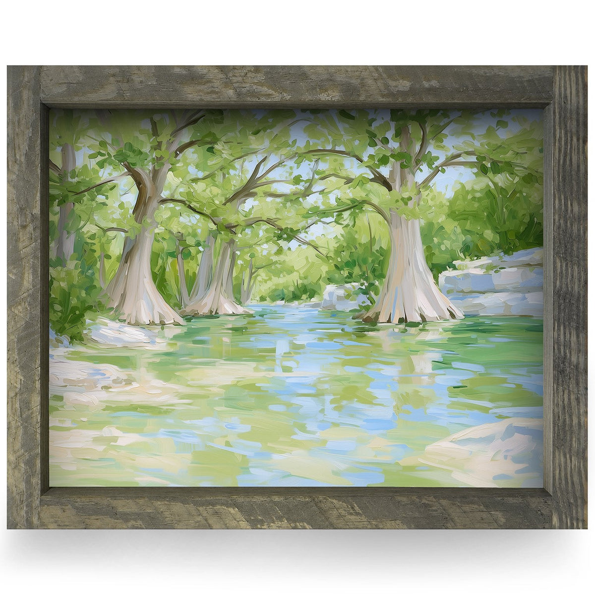 Rustic Brown frame