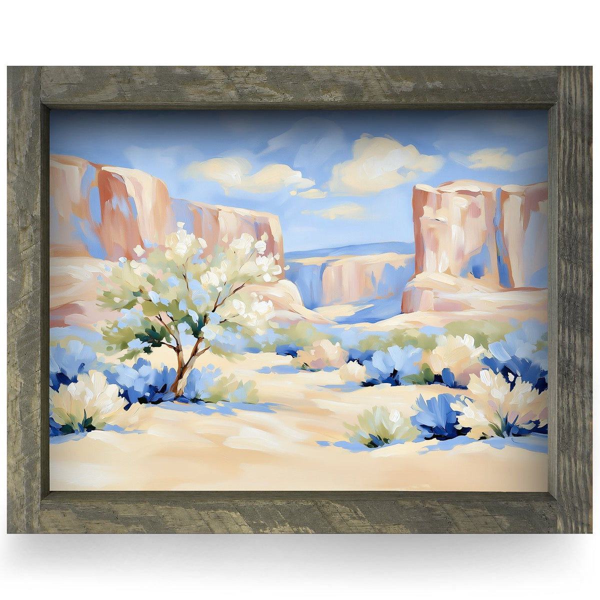 Rustic Brown frame