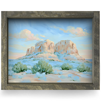 Rustic Brown frame