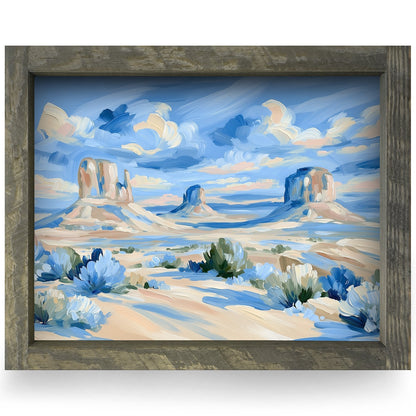 Rustic Brown frame