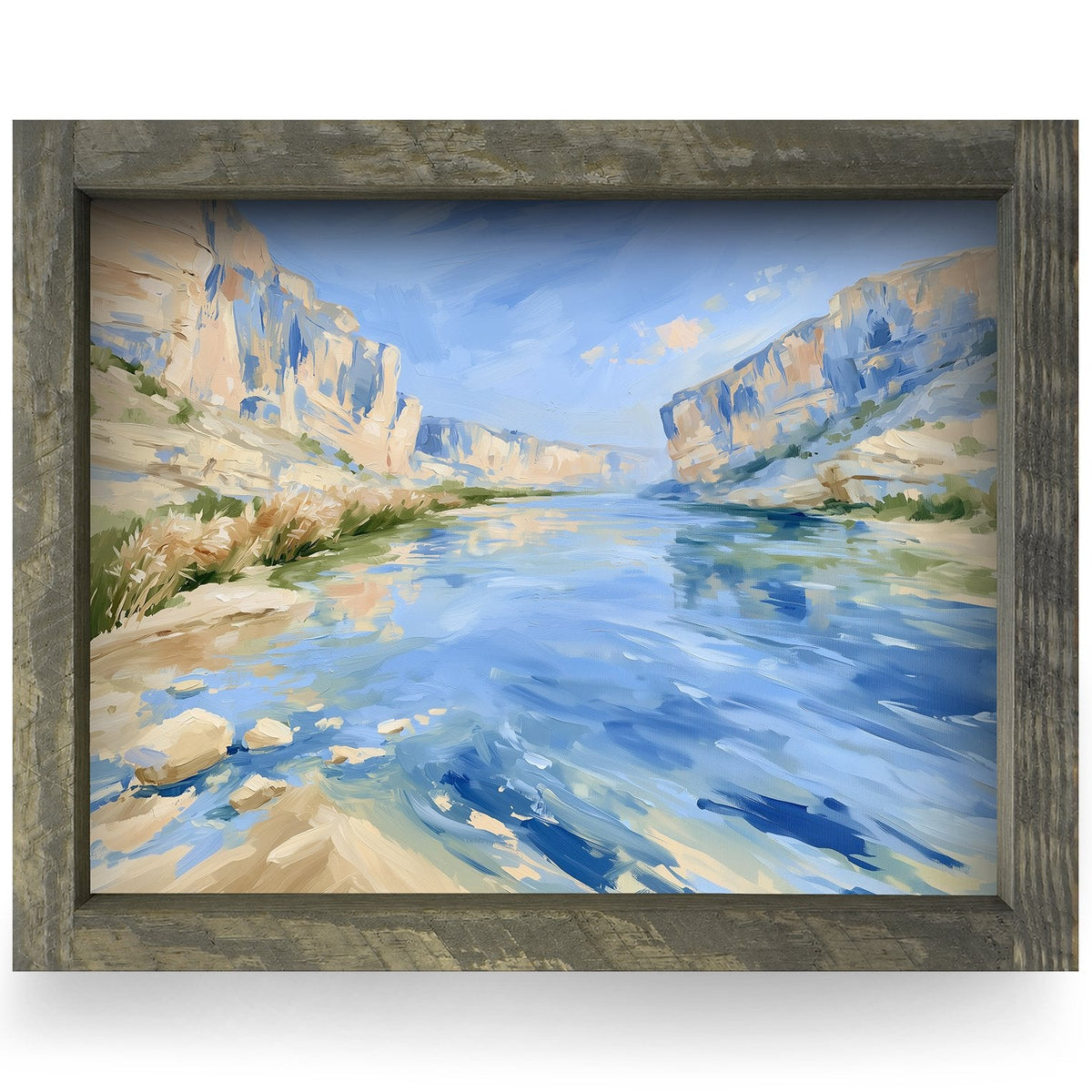 Rustic Brown frame
