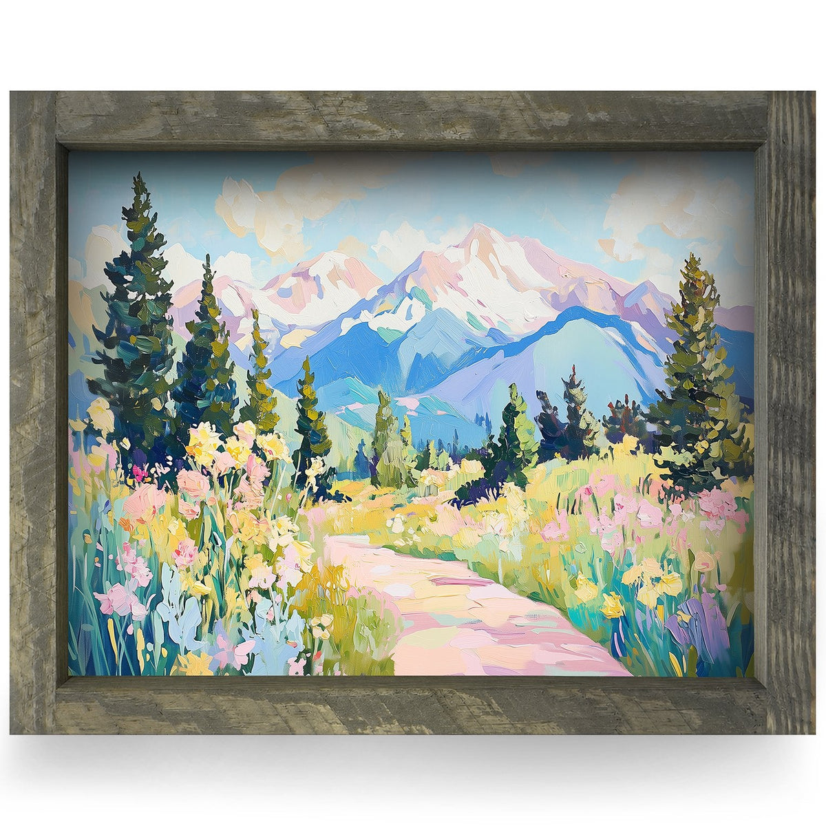 Rustic Brown frame