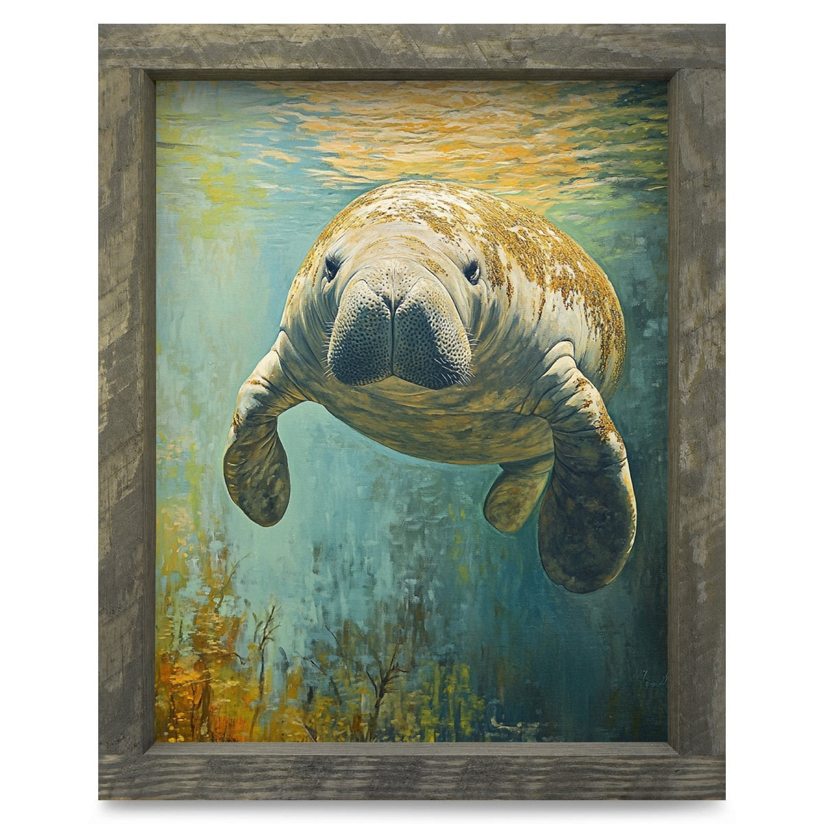 Rustic Brown frame